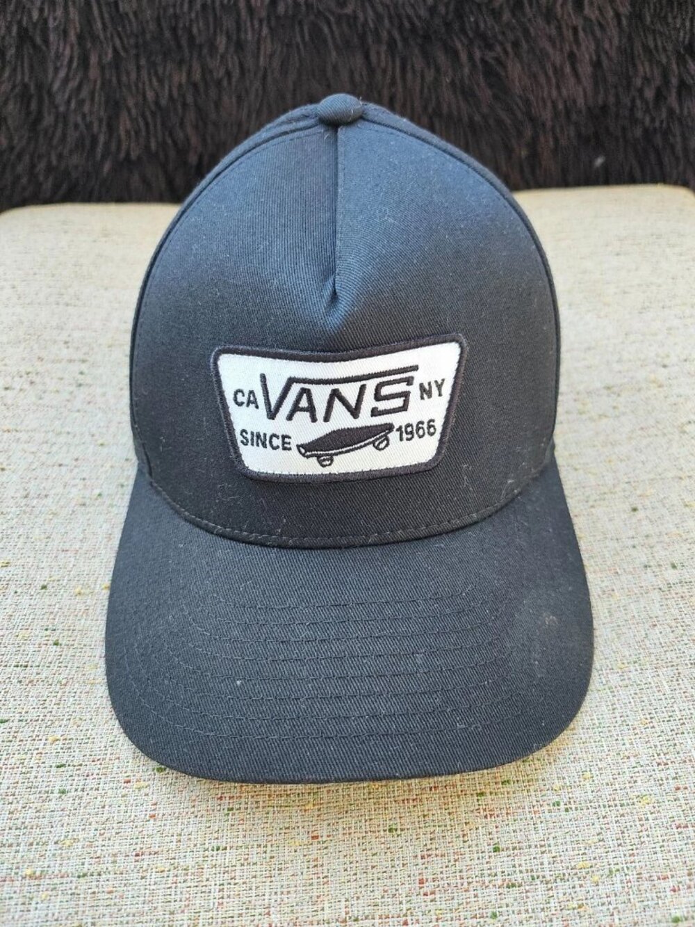 Vans Off the wall Men Hat Black Sport Baseball Cap Hat Cotton Hat Adjustable